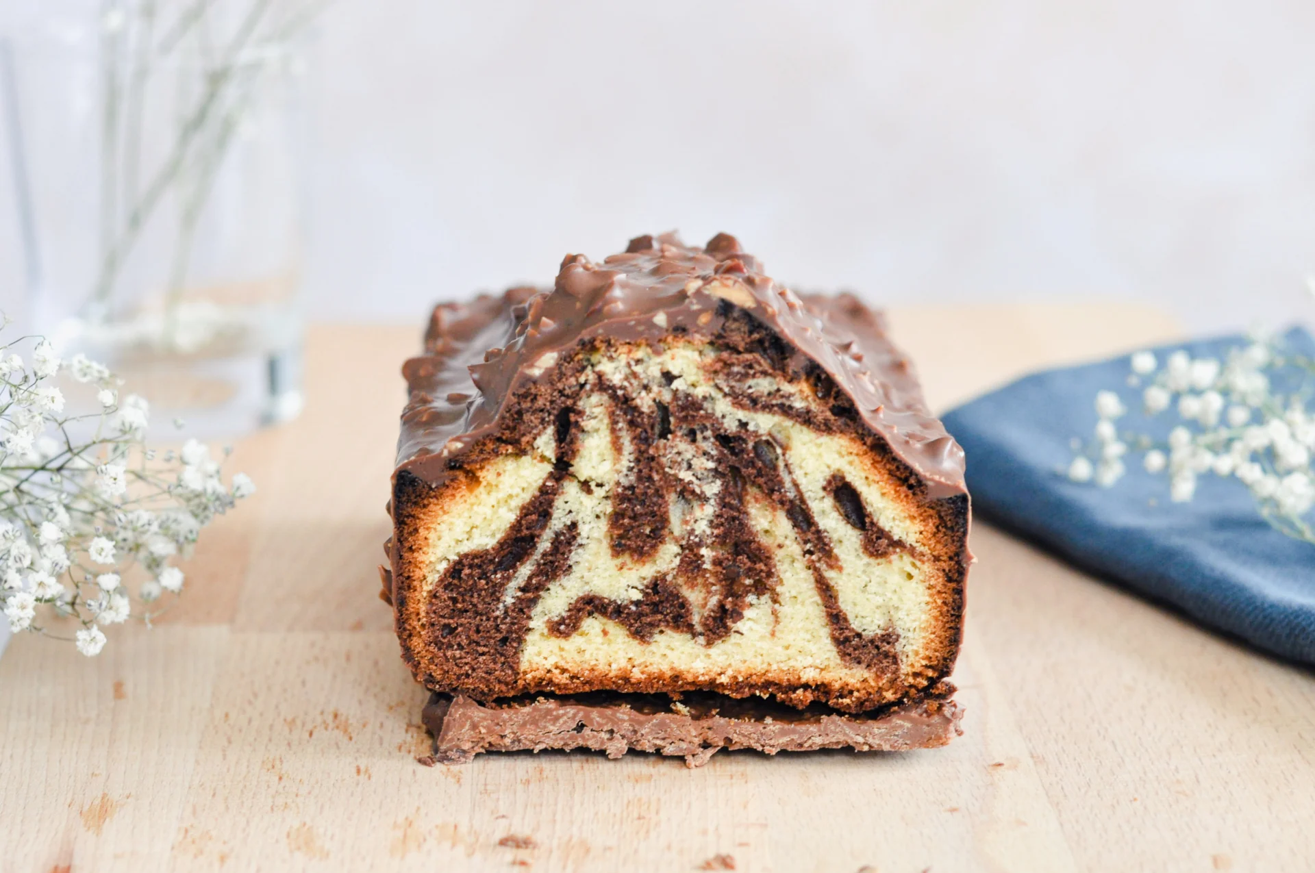 La cake marbré de Cyril Lignac