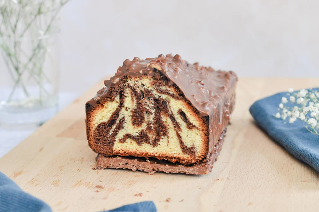 La cake marbré de Cyril Lignac